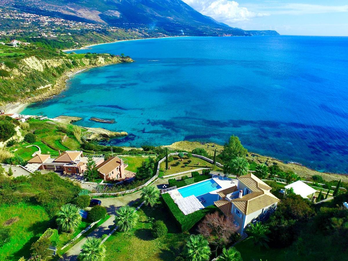 Villa Thalassa Kefaloniaprivatevillas Trapezaki  Bagian luar foto
