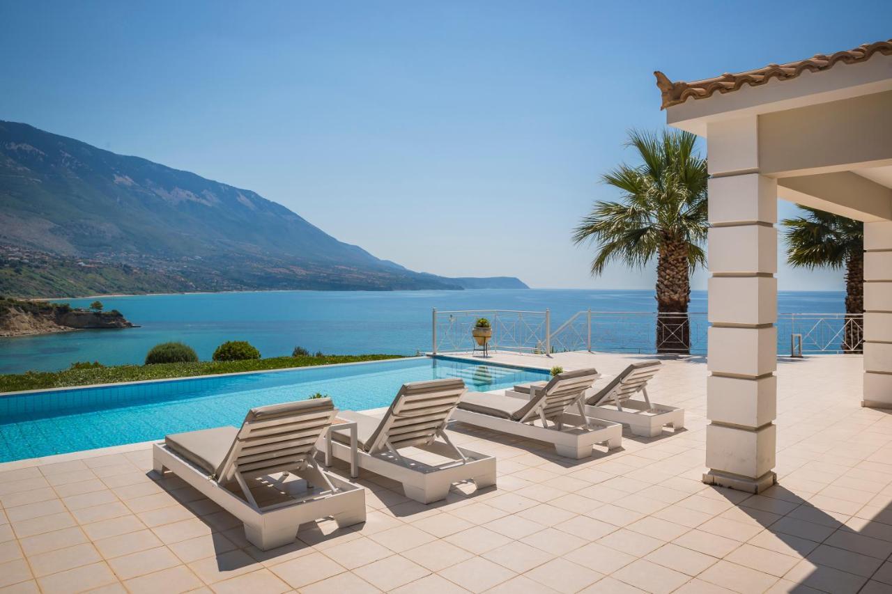 Villa Thalassa Kefaloniaprivatevillas Trapezaki  Bagian luar foto