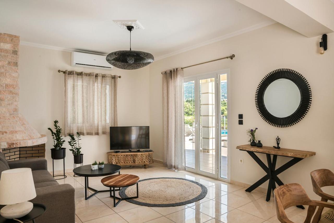 Villa Thalassa Kefaloniaprivatevillas Trapezaki  Bagian luar foto