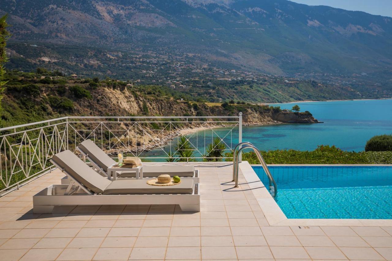 Villa Thalassa Kefaloniaprivatevillas Trapezaki  Bagian luar foto