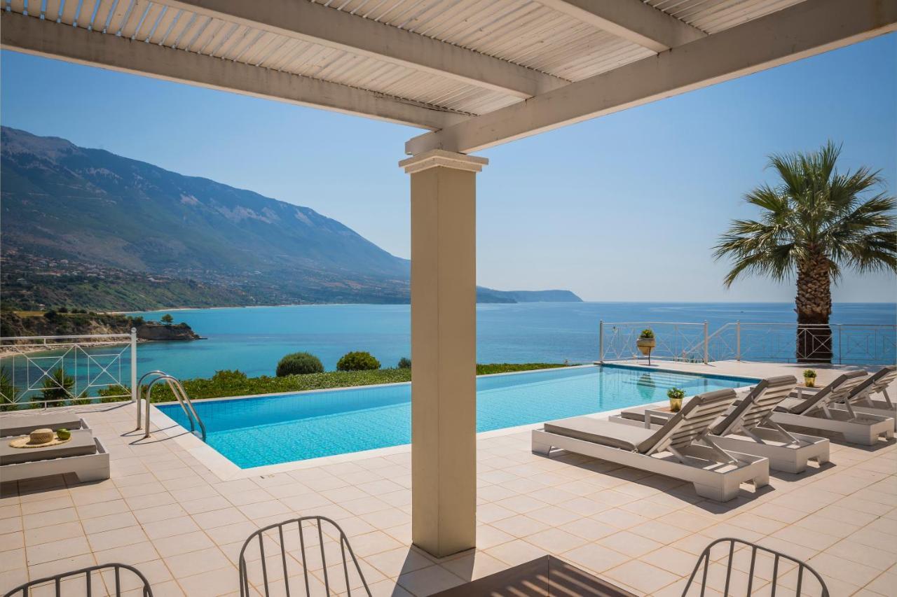 Villa Thalassa Kefaloniaprivatevillas Trapezaki  Bagian luar foto