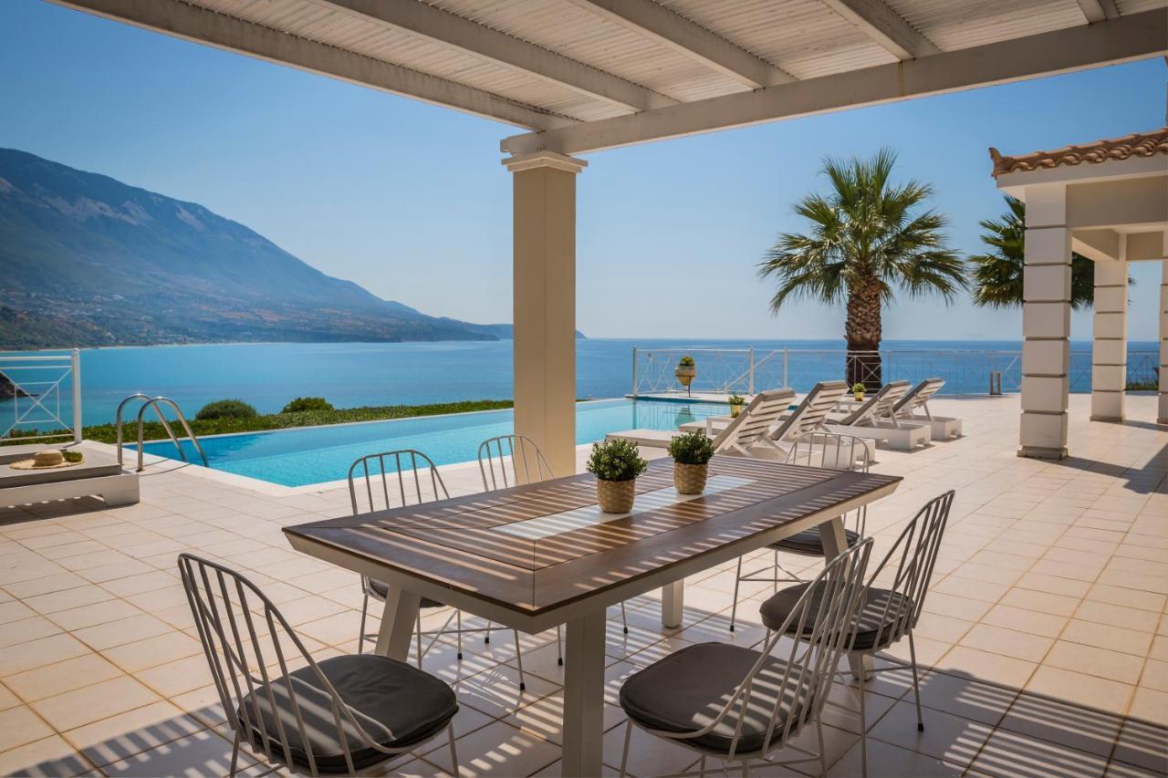 Villa Thalassa Kefaloniaprivatevillas Trapezaki  Bagian luar foto